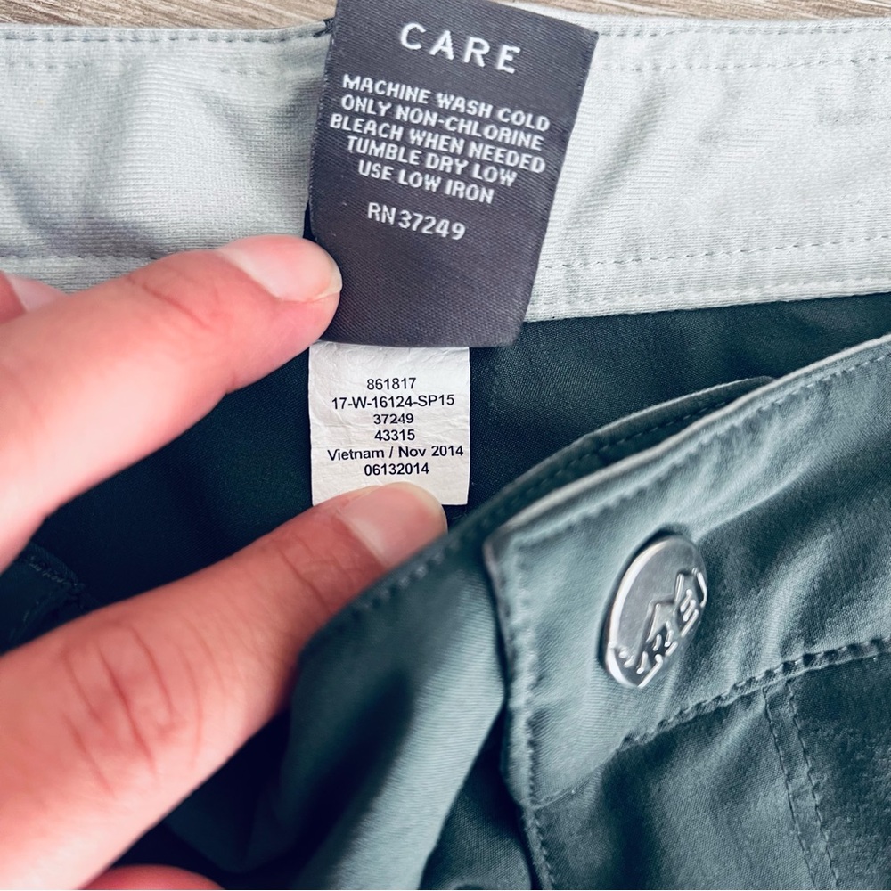 REÍ co op Sahara gray roll up pants sz 10 - Picture 6 of 7